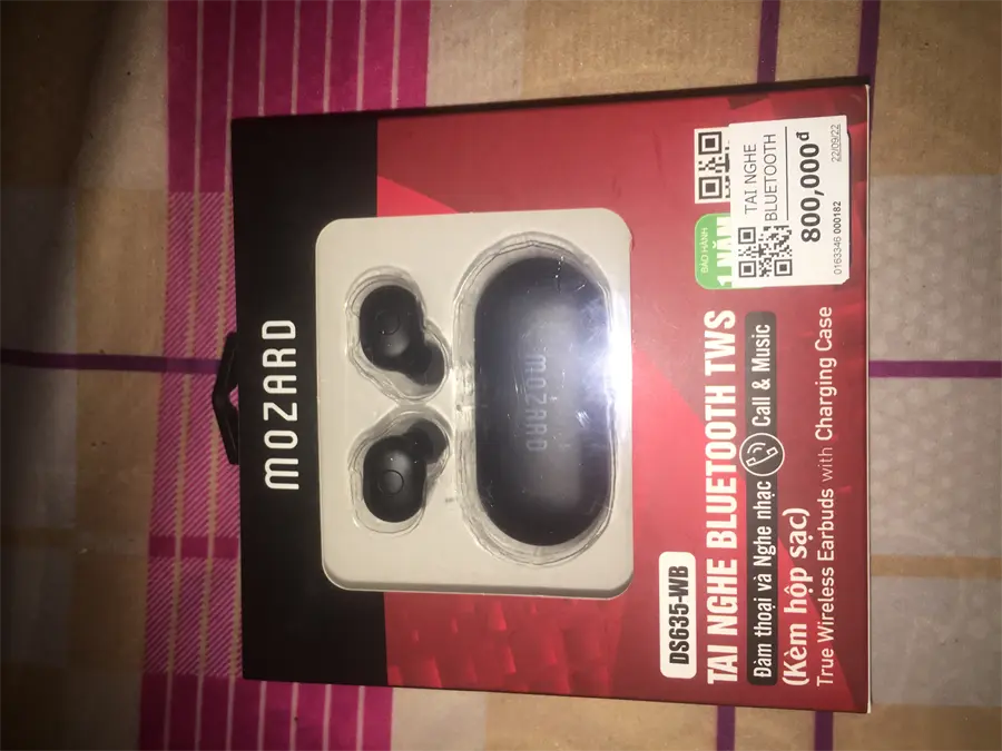 Khách hàng review Tai nghe Bluetooth True Wireless Mozard DS635-WB 8