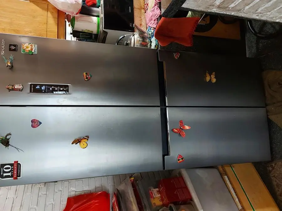 Khách hàng review Tủ lạnh Sharp Inverter 401 lít Multi Door SJ-FXP480V-SL 2