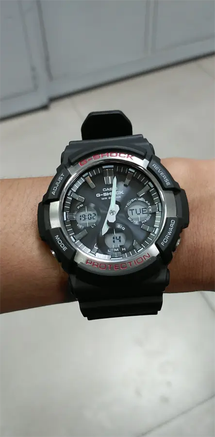 Khách hàng review Đồng hồ G-SHOCK 52.4 mm Nam GAS-100-1ADR 4