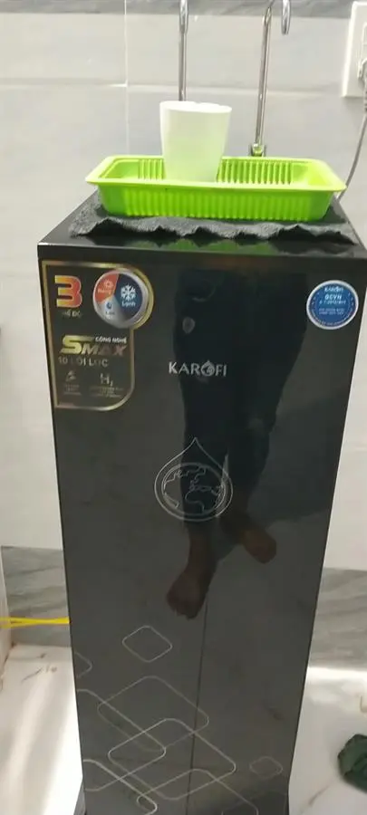 Khách hàng review Máy lọc nước RO nóng nguội lạnh Hydrogen Karofi KAD-X39 10 lõi 91