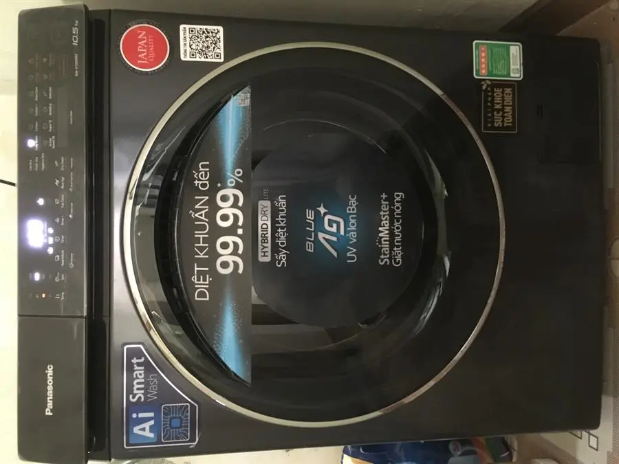 Khách hàng review Máy giặt Panasonic Inverter giặt 10.5 kg - sấy tiện ích 2 kg NA-V105FR1BV 13