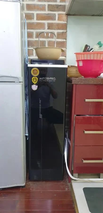 hách hàng review Máy lọc nước RO nóng nguội lạnh Hydrogen Mutosi Pro Plus MP-F081-HC4H5 8 lõi 6