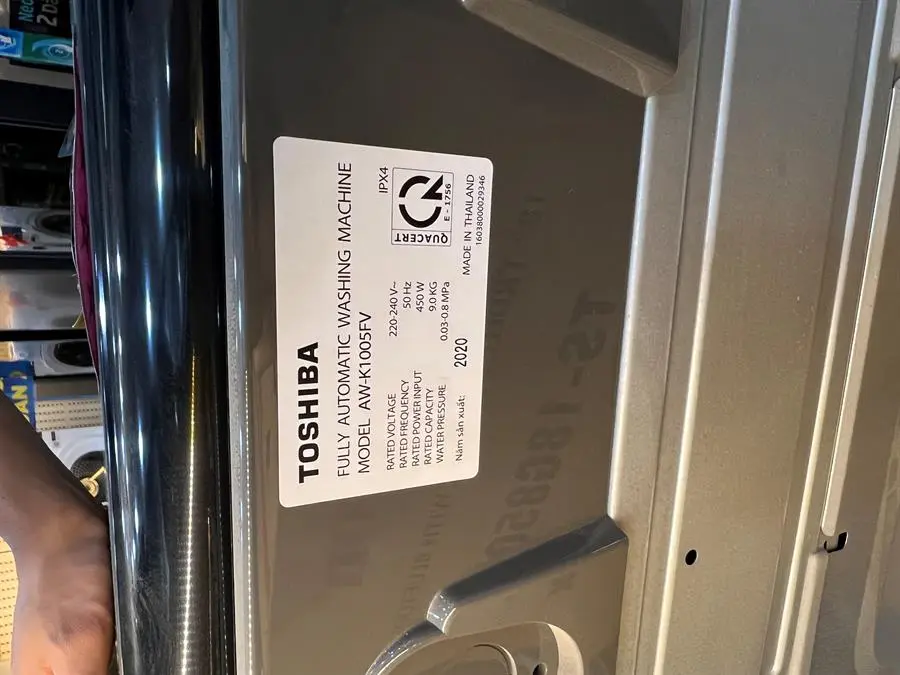 Khách hàng review Máy giặt Toshiba 9 kg AW-K1005FV(SG) 3