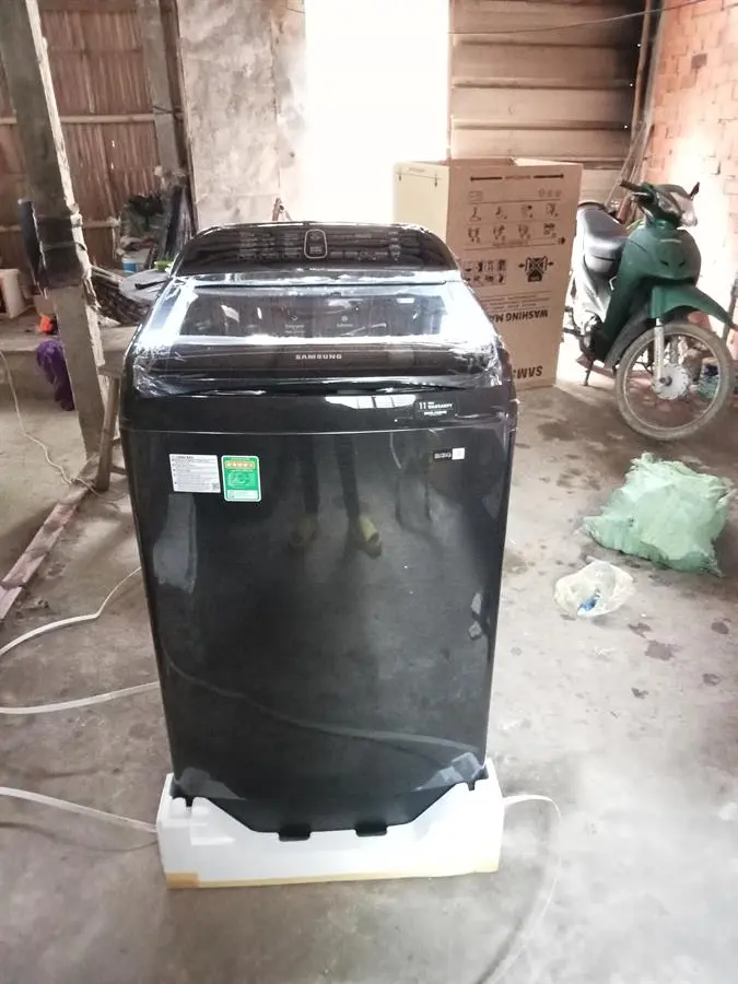 Khách hàng review Máy giặt Samsung Inverter 12 kg WA12T5360BV/SV 7
