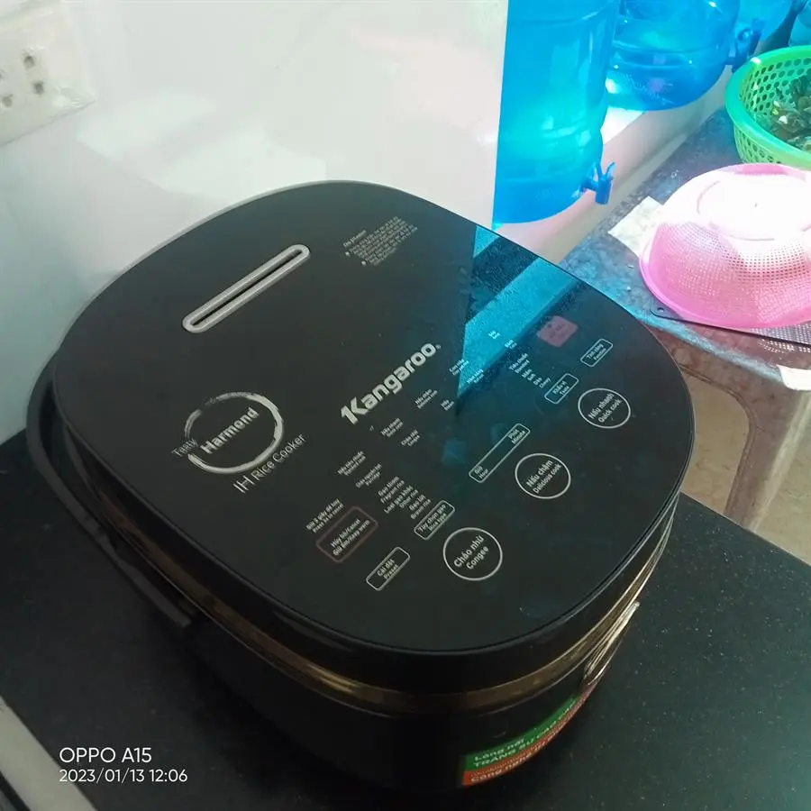 Khách hàng review Nồi cơm cao tần Kangaroo 1.8 lít KG599N 14