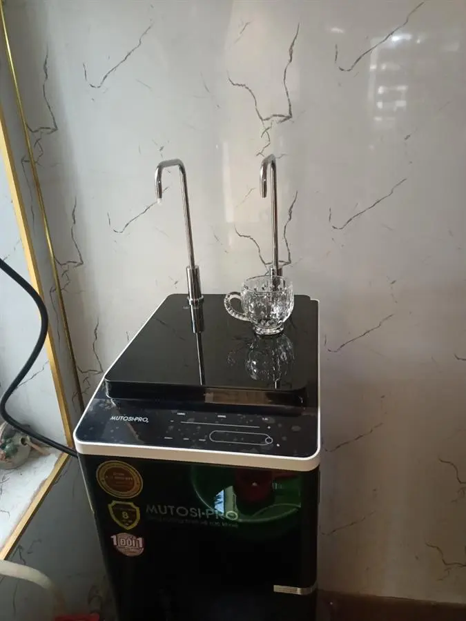 Khách hàng review Máy lọc nước RO nóng nguội lạnh Hydrogen Mutosi Pro Plus MP-F081-HC4H5 8 lõi 5