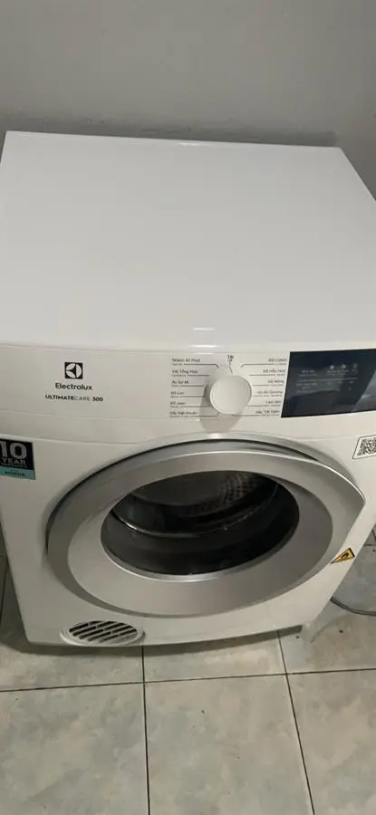 Khách hàng review Máy sấy thông hơi Electrolux UltimateCare 8.5 kg EDV854J3WB 14