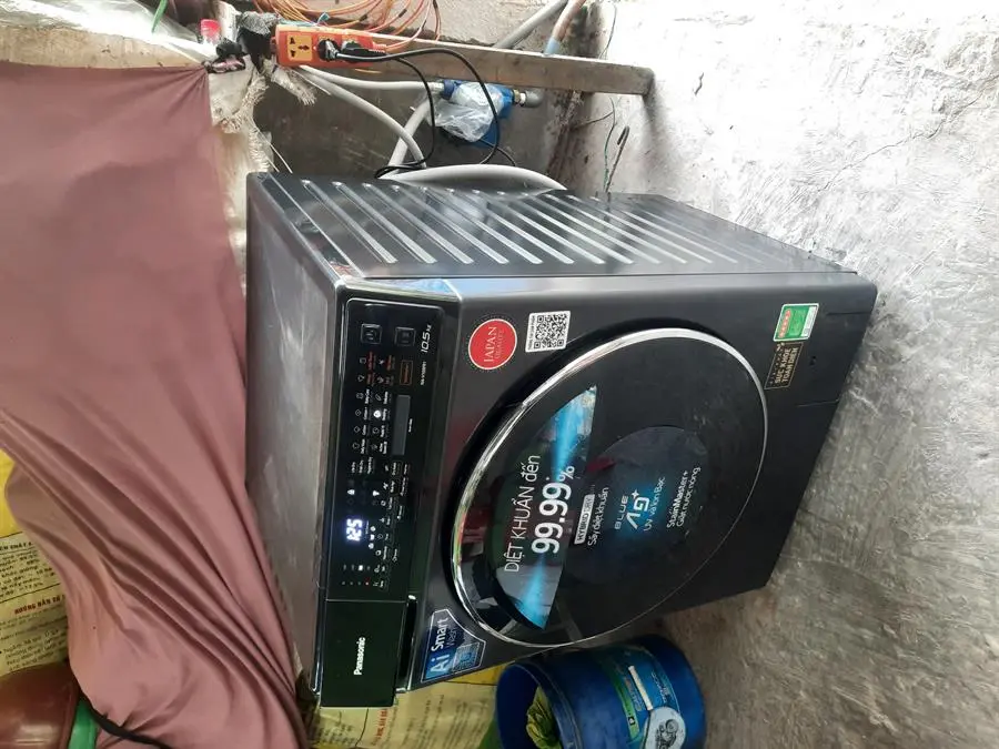 Khách hàng review Máy giặt Panasonic Inverter giặt 10.5 kg - sấy tiện ích 2 kg NA-V105FR1BV 8