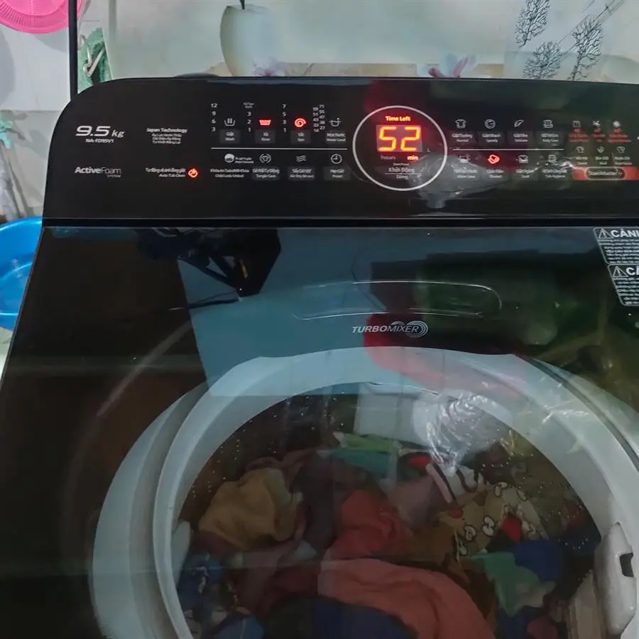Khách hàng review Máy giặt Panasonic Inverter 9.5 Kg NA-FD95V1BRV 18