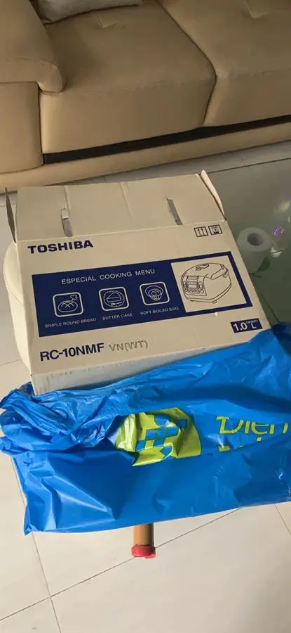 Khách hàng review Nồi cơm điện tử Toshiba 1 lít RC-10NMFVN(WT) 9