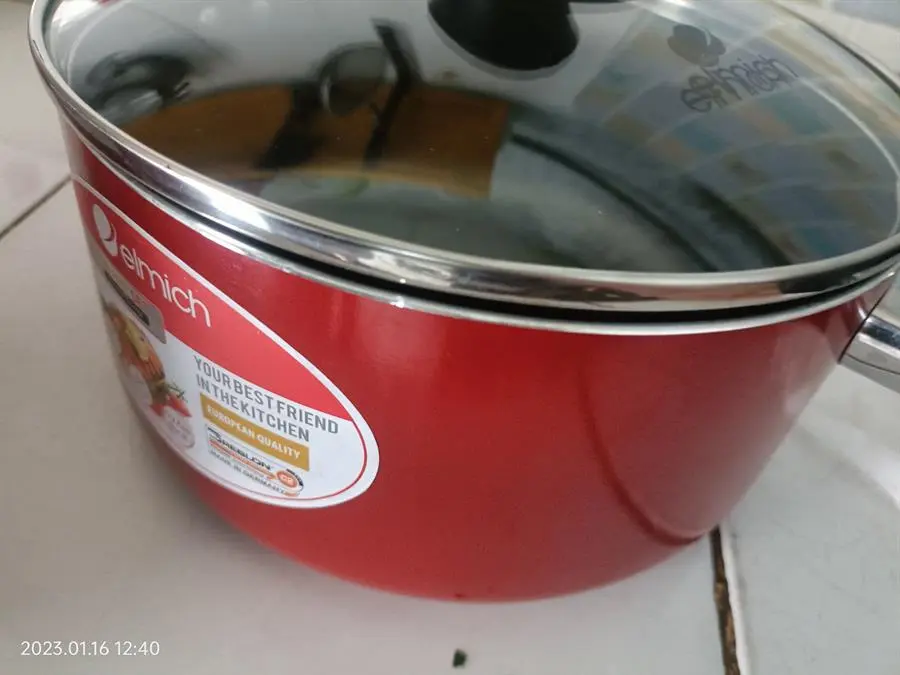 Khách hàng review Bộ nồi chảo nhôm chống dính nắp kính Elmich EL1162 2