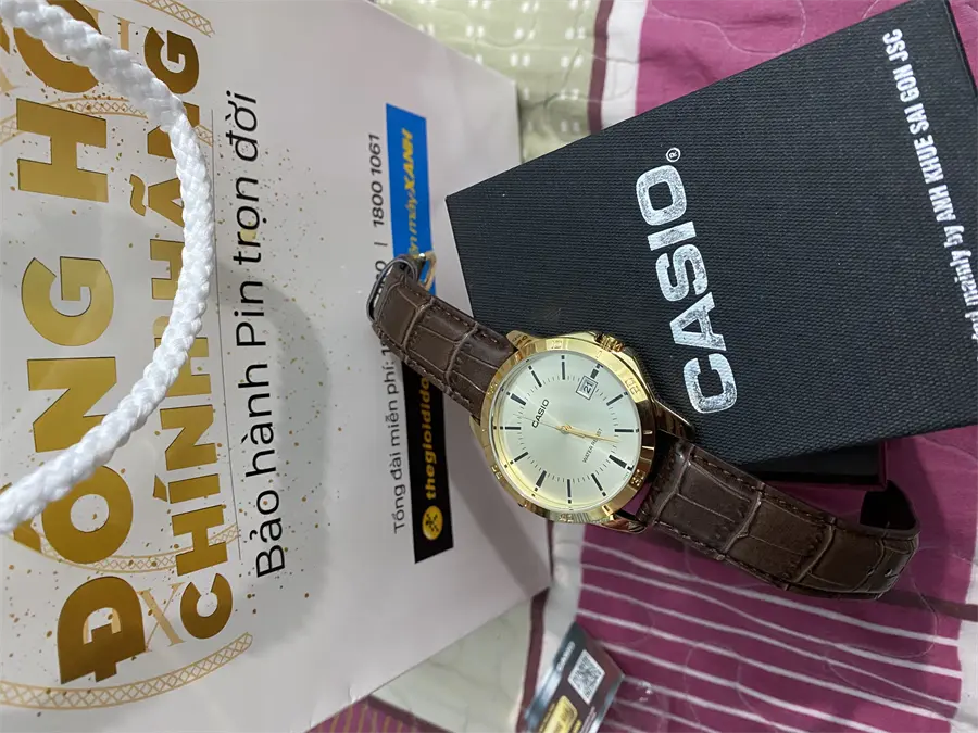 Khách hàng review Đồng hồ CASIO 41.5 mm Nam MTP-V004GL-9AUDF 9