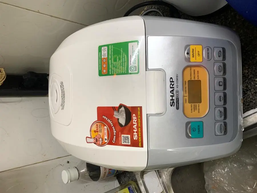 Khách hàng review Nồi cơm điện tử Sharp 1.8 lít KS-COM18V 3
