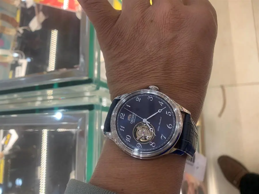 Khách hàng review Đồng hồ ORIENT Bambino 40.5 mm Nam RA-AG0011L10B 3