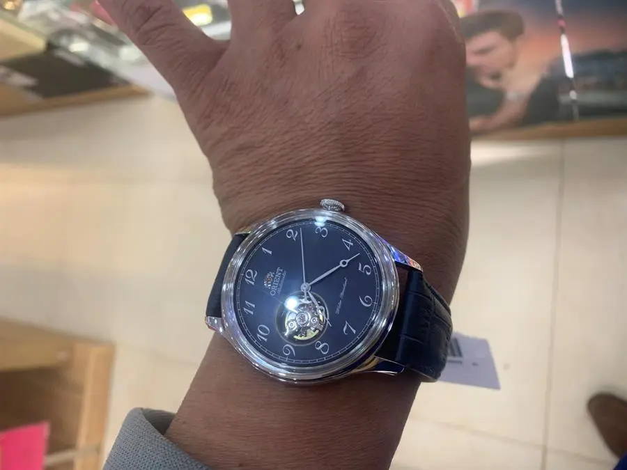 Khách hàng review Đồng hồ ORIENT Bambino 40.5 mm Nam RA-AG0011L10B 1