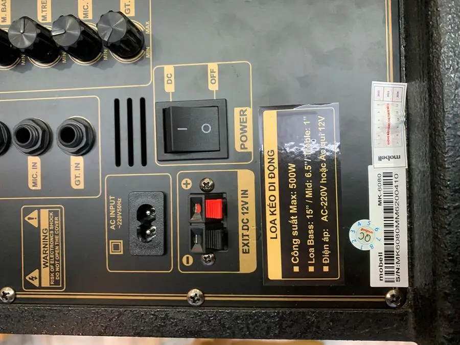 Khách hàng review Loa kéo karaoke Mobell MK-6080 500W 11