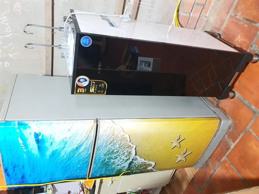 Khách hàng review Máy lọc nước RO nóng nguội lạnh Hydrogen Karofi KAD-X39 10 lõi 85