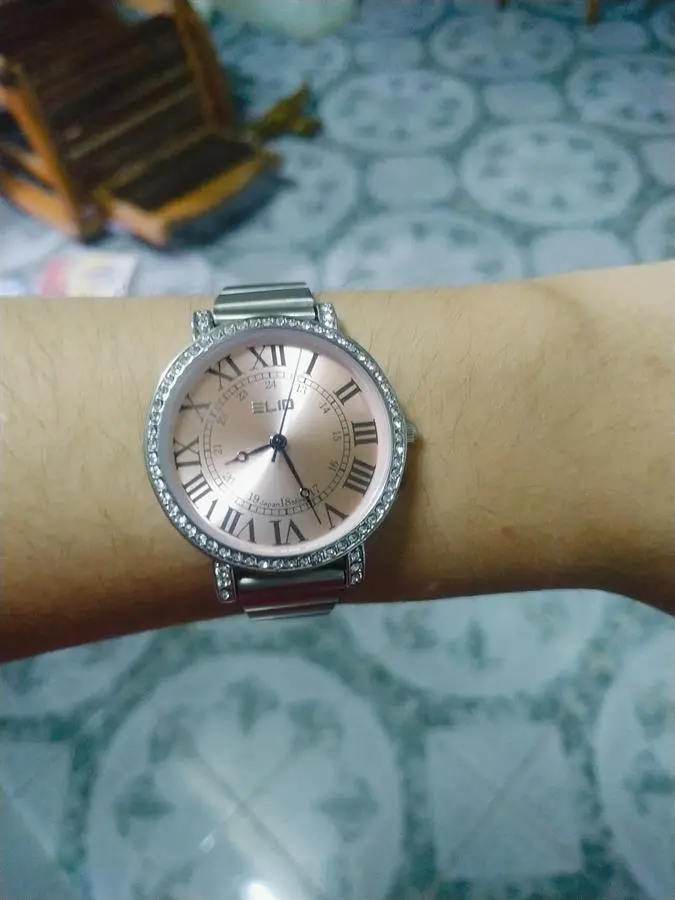 Khách hàng review Đồng hồ ELIO 34 mm Nữ ES118-01 1