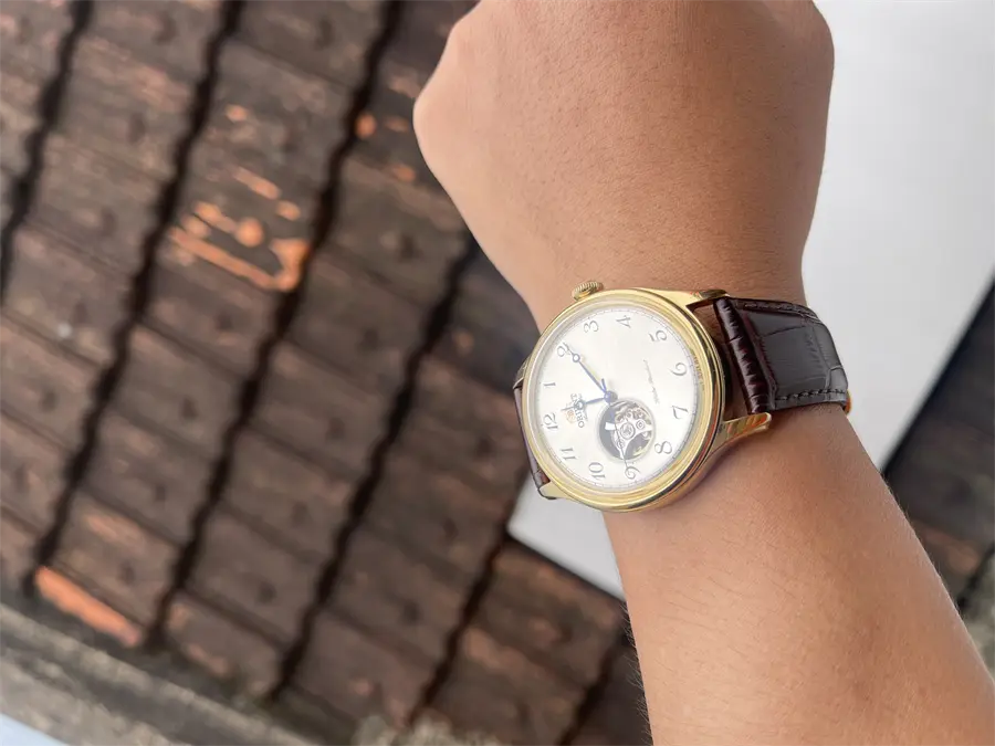 Khách hàng review Đồng hồ ORIENT Bambino 40 mm Nam RA-AG0001S10B 1