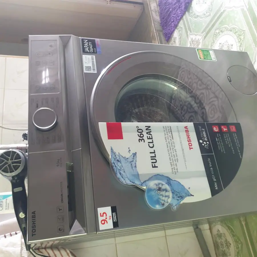 Khách hàng review Máy giặt Toshiba inverter 9.5 kg TW-BL105A4V(SS) 5