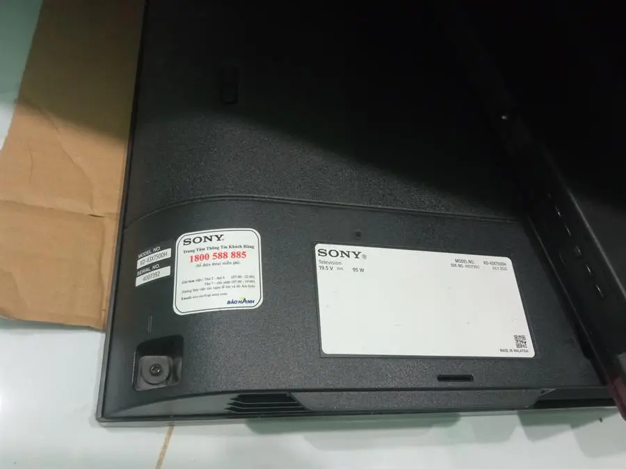 Khách hàng review Android Tivi Sony 4K 43 inch KD-43X7500H 1