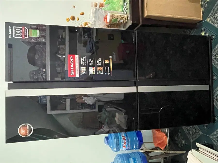 Khách hàng review Tủ lạnh Sharp Inverter 605 lít Multi Door SJ-FX688VG-BK 1
