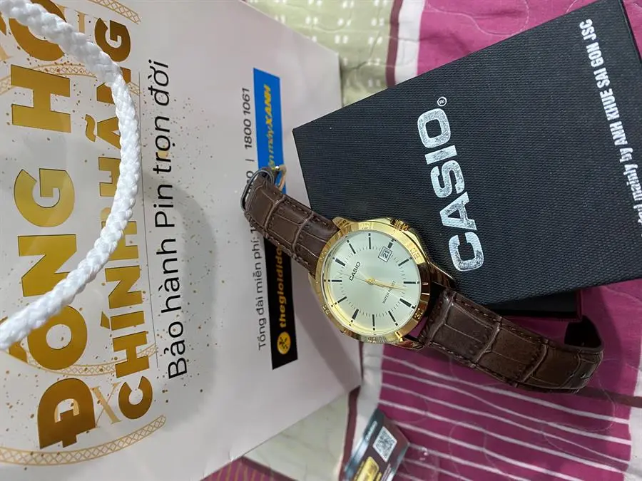Khách hàng review Đồng hồ CASIO 41.5 mm Nam MTP-V004GL-9AUDF 8