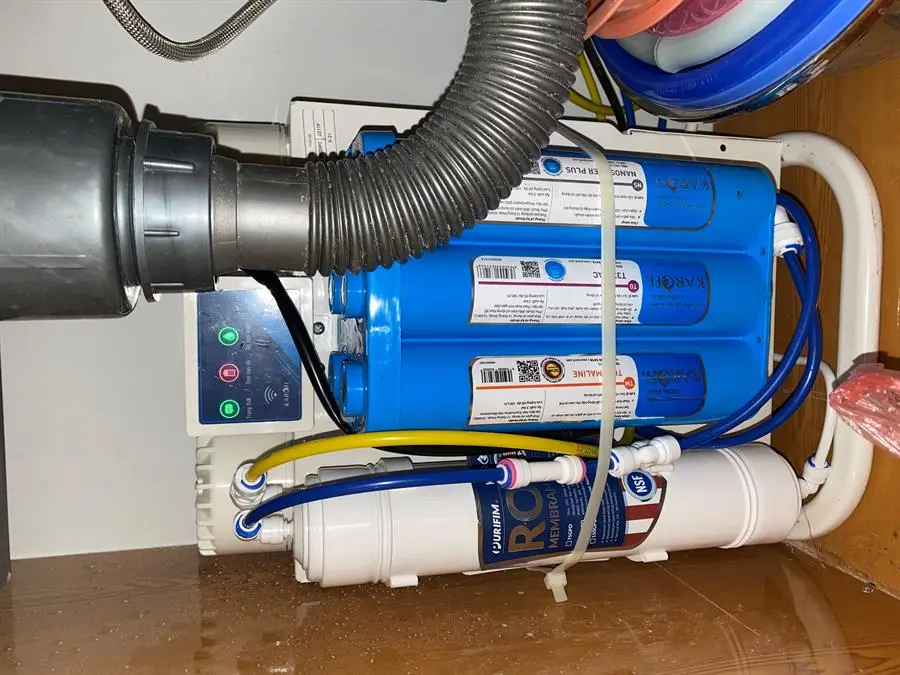 Khách hàng review Máy lọc nước RO Hydrogen Karofi KAQ-U95 10 lõi 13