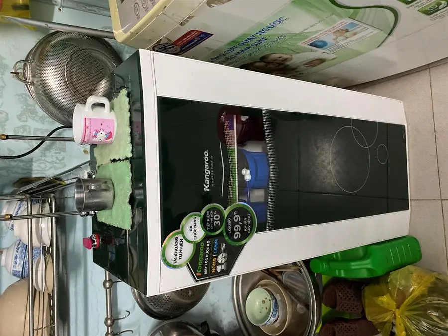 Khách hàng review Máy lọc nước RO nóng nguội lạnh Kangaroo KG10A3 10 lõi 16