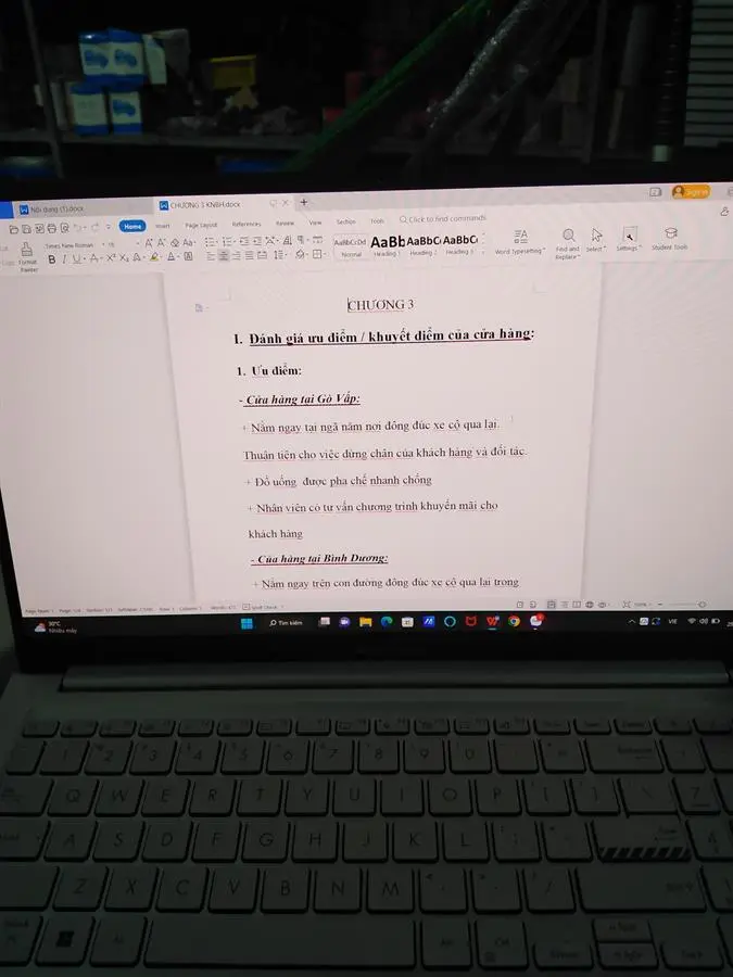 Khách hàng review Laptop Asus VivoBook 15X OLED A1503ZA i3 1220P/8GB/256GB/Win11 (L1152W) 1
