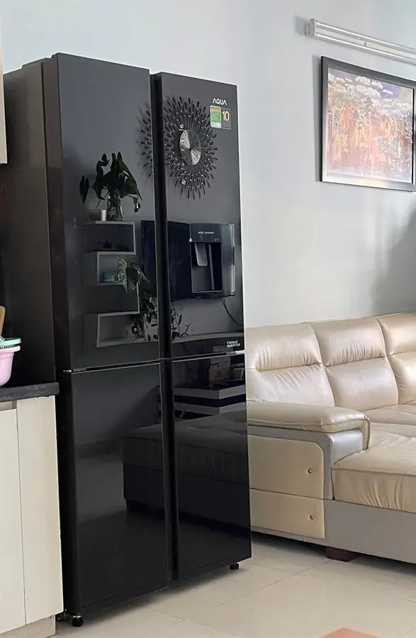 Khách hàng review Tủ lạnh Aqua Inverter 456 lít Multi Door AQR-IGW525EM GB 6