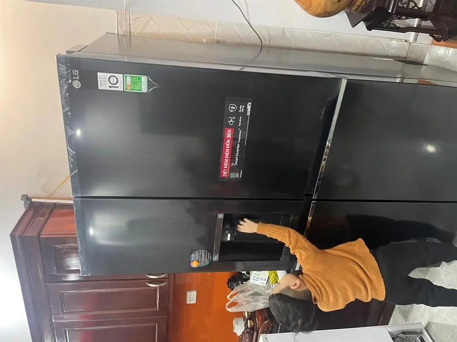 Khách hàng review Tủ lạnh LG Inverter 635 lít Side By Side GR-D257WB 13