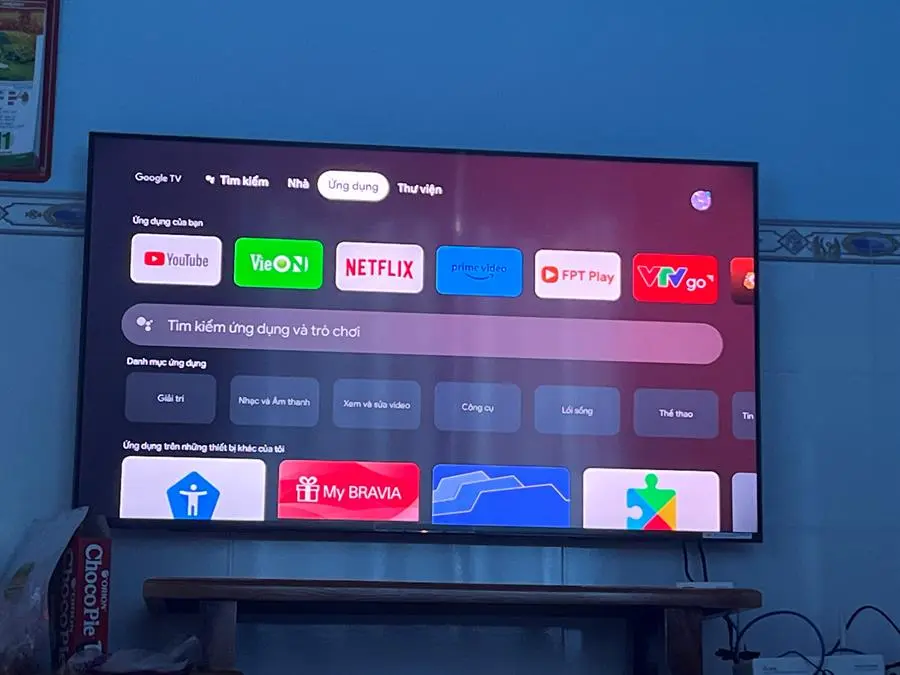 Khách hàng review Google Tivi Sony 4K 55 inch KD-55X85K 2