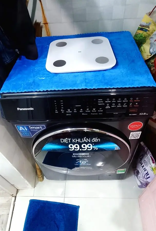 Khách hàng review Máy giặt Panasonic Inverter giặt 10.5 kg - sấy tiện ích 2 kg NA-V105FR1BV 5