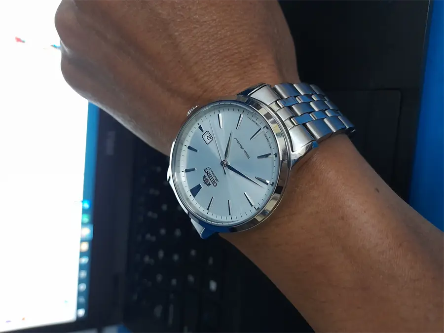 Khách hàng review Đồng hồ ORIENT 41.6 mm Nam RA-AC0F02S10B 2