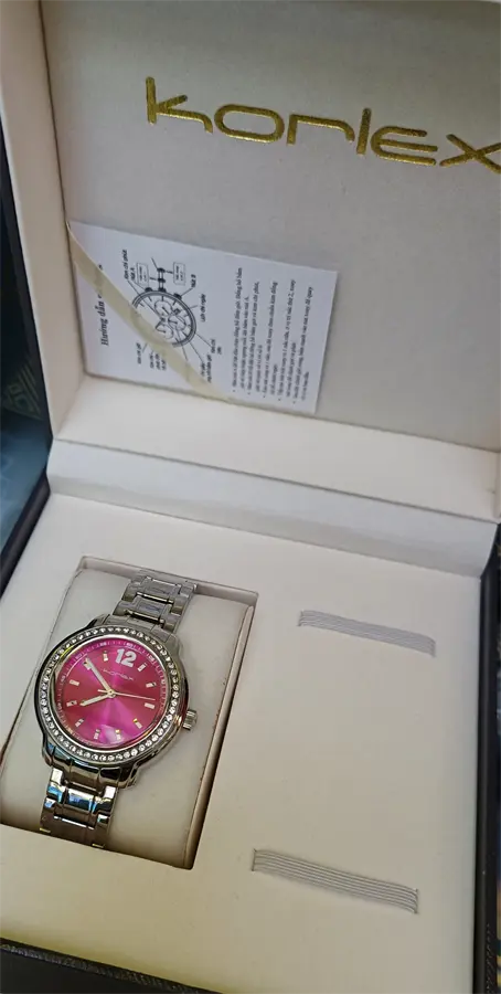 Khách hàng review Đồng hồ KORLEX 36 mm Nữ KS016-01 5