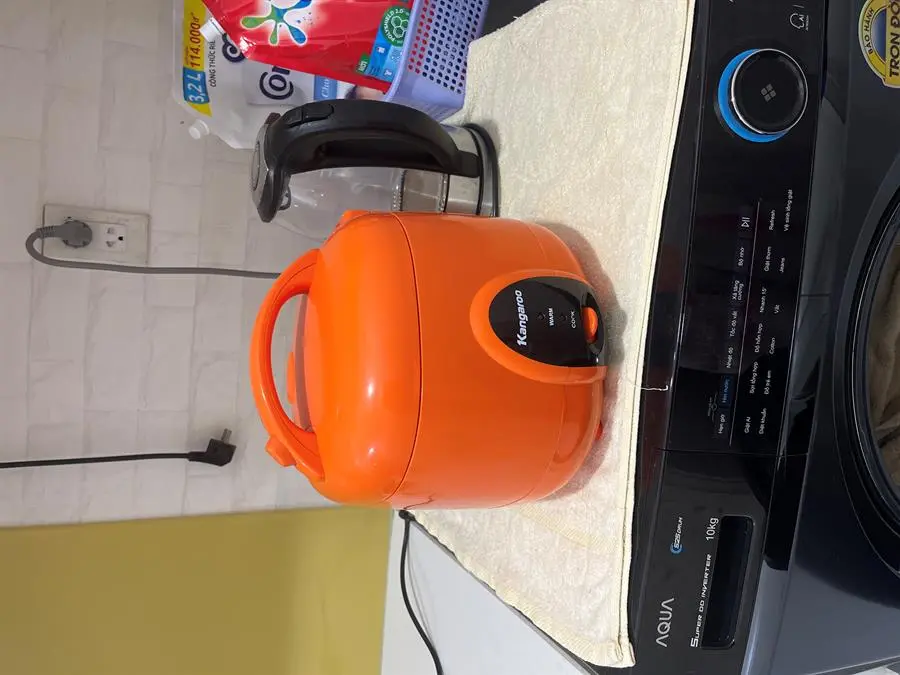 Khách hàng review Nồi cơm nắp gài Kangaroo 1.2 lít KG826S 7