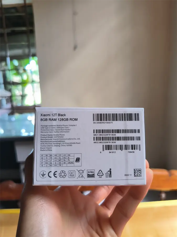 Khách hàng review Điện thoại Xiaomi 12T 5G 128GB 2