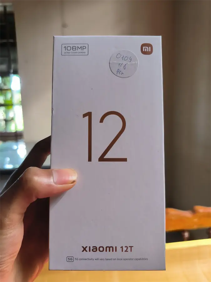 Khách hàng review Điện thoại Xiaomi 12T 5G 128GB 3