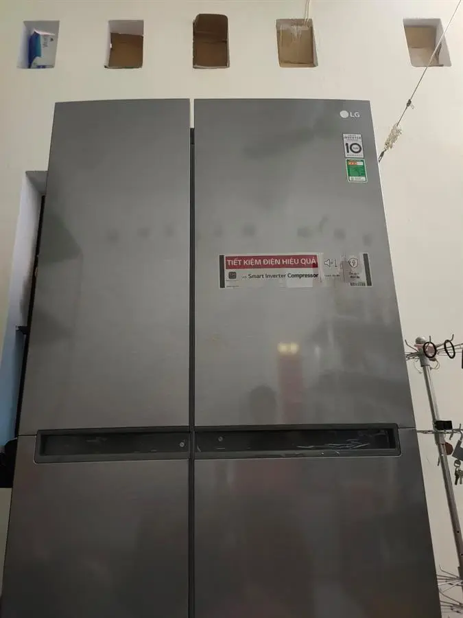 Khách hàng review Tủ lạnh LG Inverter 649 Lít GR-B257JDS 13