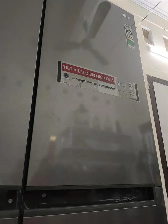 Khách hàng review Tủ lạnh LG Inverter 649 Lít GR-B257JDS 14