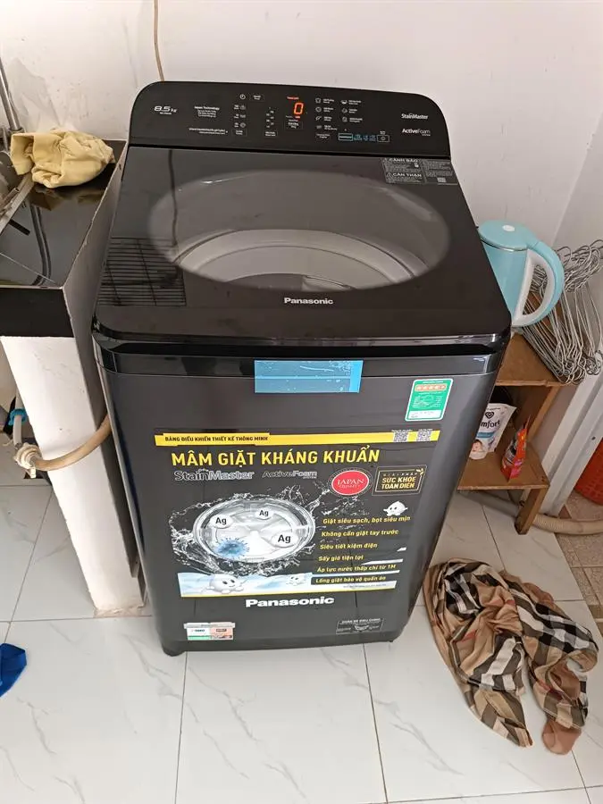 Khách hàng review Máy giặt Panasonic 8.5 Kg NA-F85A9BRV 29
