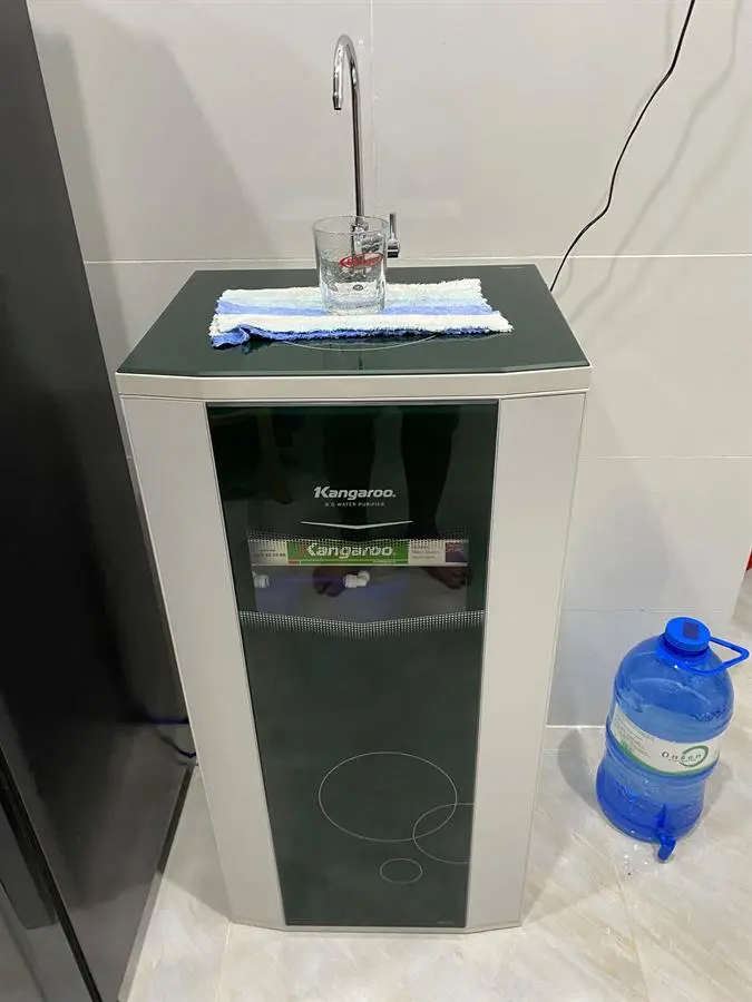 Khách hàng review Máy lọc nước RO Kangaroo KG07G4VTU 7 lõi 9