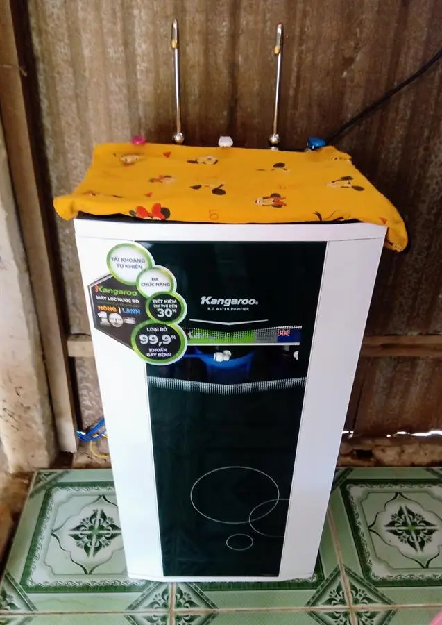 Khách hàng review Máy lọc nước RO nóng nguội lạnh Kangaroo KG10A3 10 lõi 13