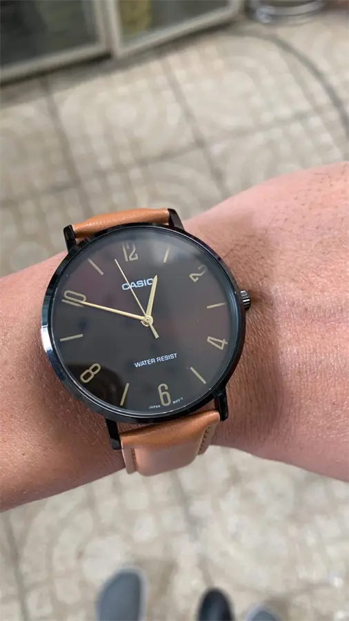 Khách hàng review Đồng hồ CASIO Timeless 40 mm Nam MTP-VT01BL-5BUDF 2