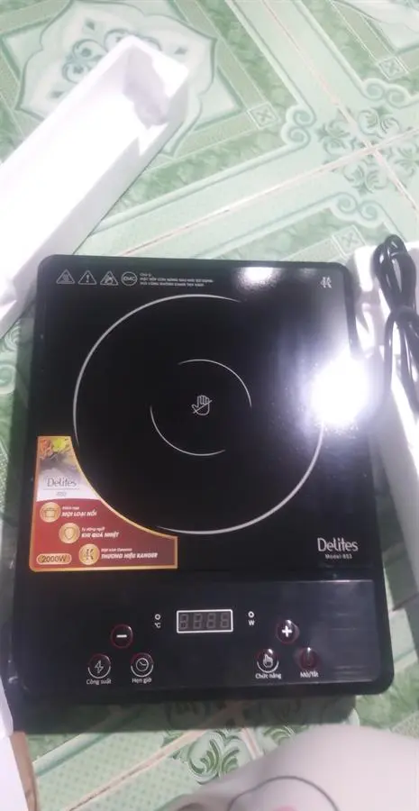 Khách hàng review Bếp hồng ngoại đơn Delites 853 2000W 6