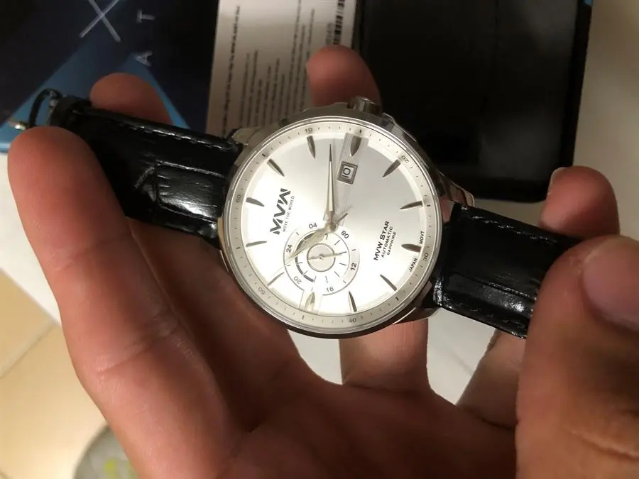Khách hàng review Đồng hồ MVW Star 42 mm Nam MLA001-02 7
