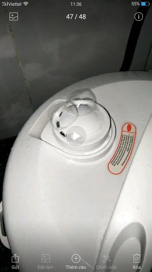 Khách hàng review Nồi cơm nắp gài Hommy 1.8 lít JRC-180FE 1