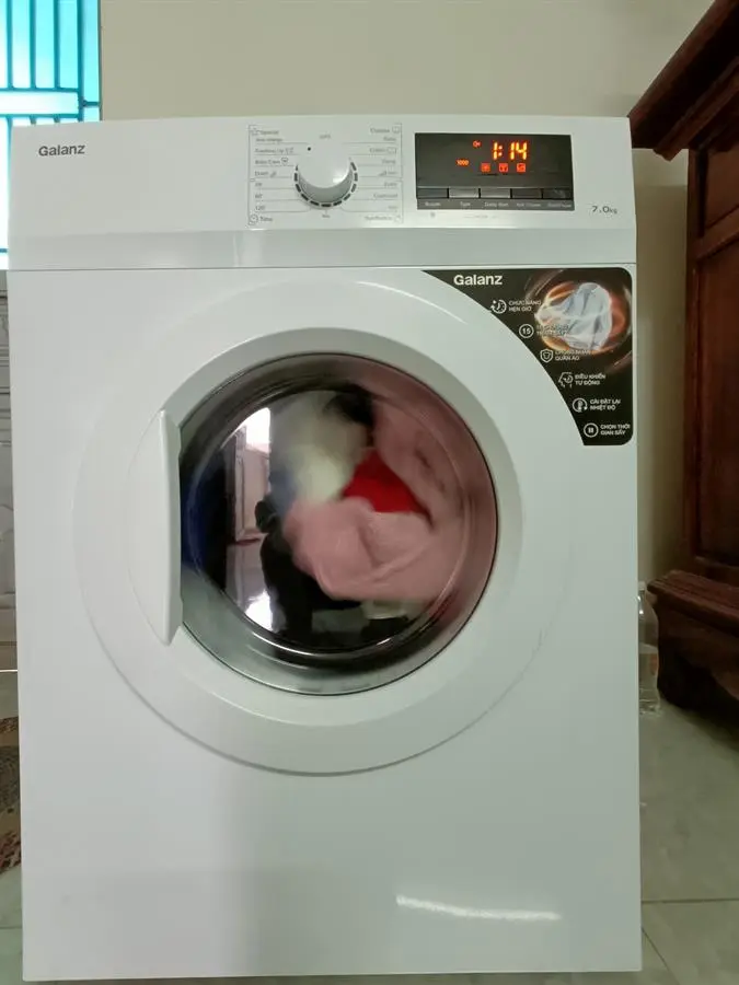 Khách hàng review Máy sấy thông hơi Galanz 7 kg DV-70T5C(W) 2