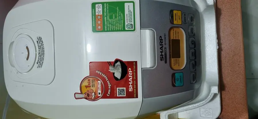 Khách hàng review Nồi cơm điện tử Sharp 1.8 lít KS-COM18V 2